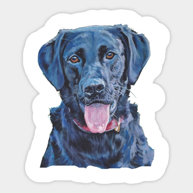 Labrador Retriever Fine Art Painting Sticker by LASHEPARD